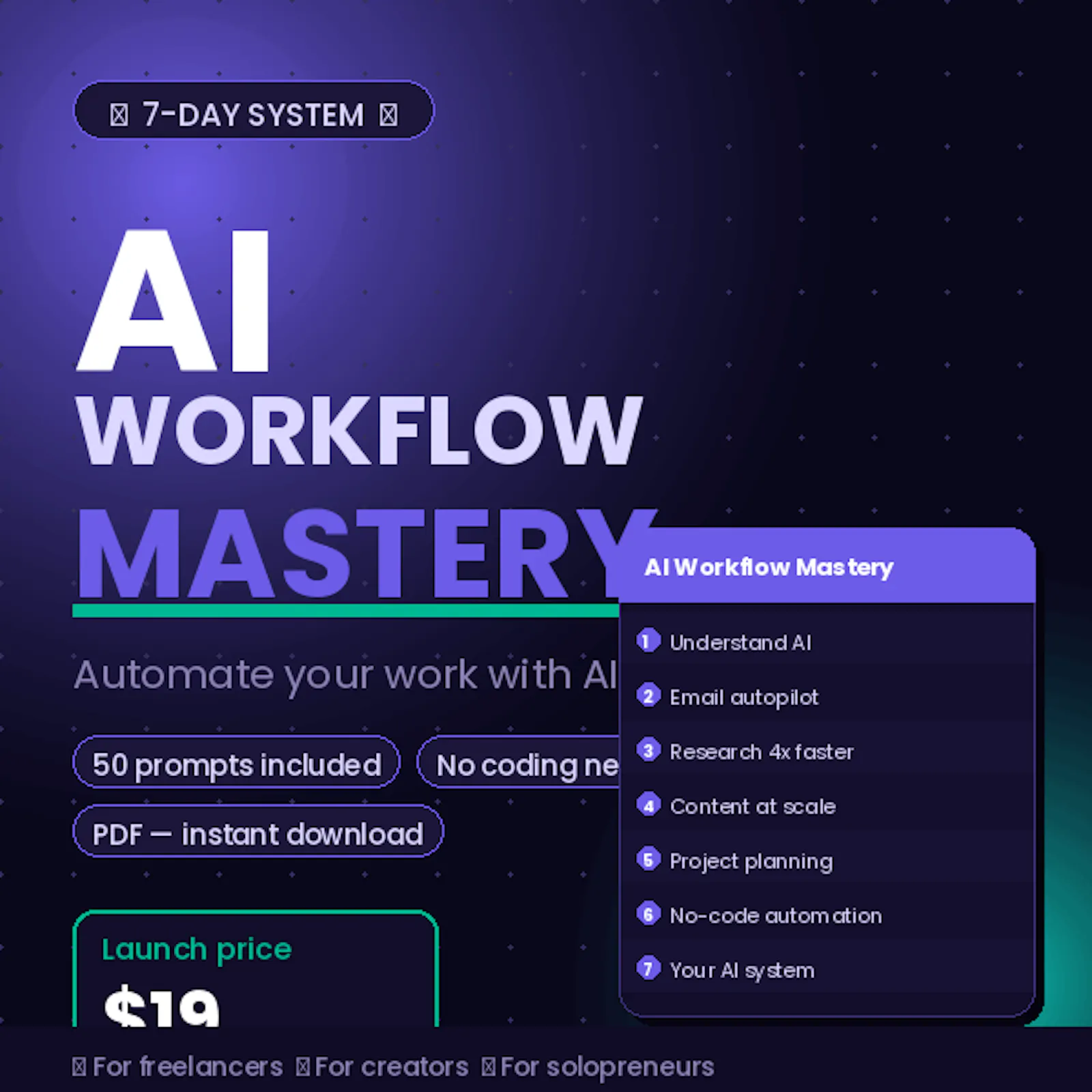 Automate your work with AI in 7 days screenshot 1
