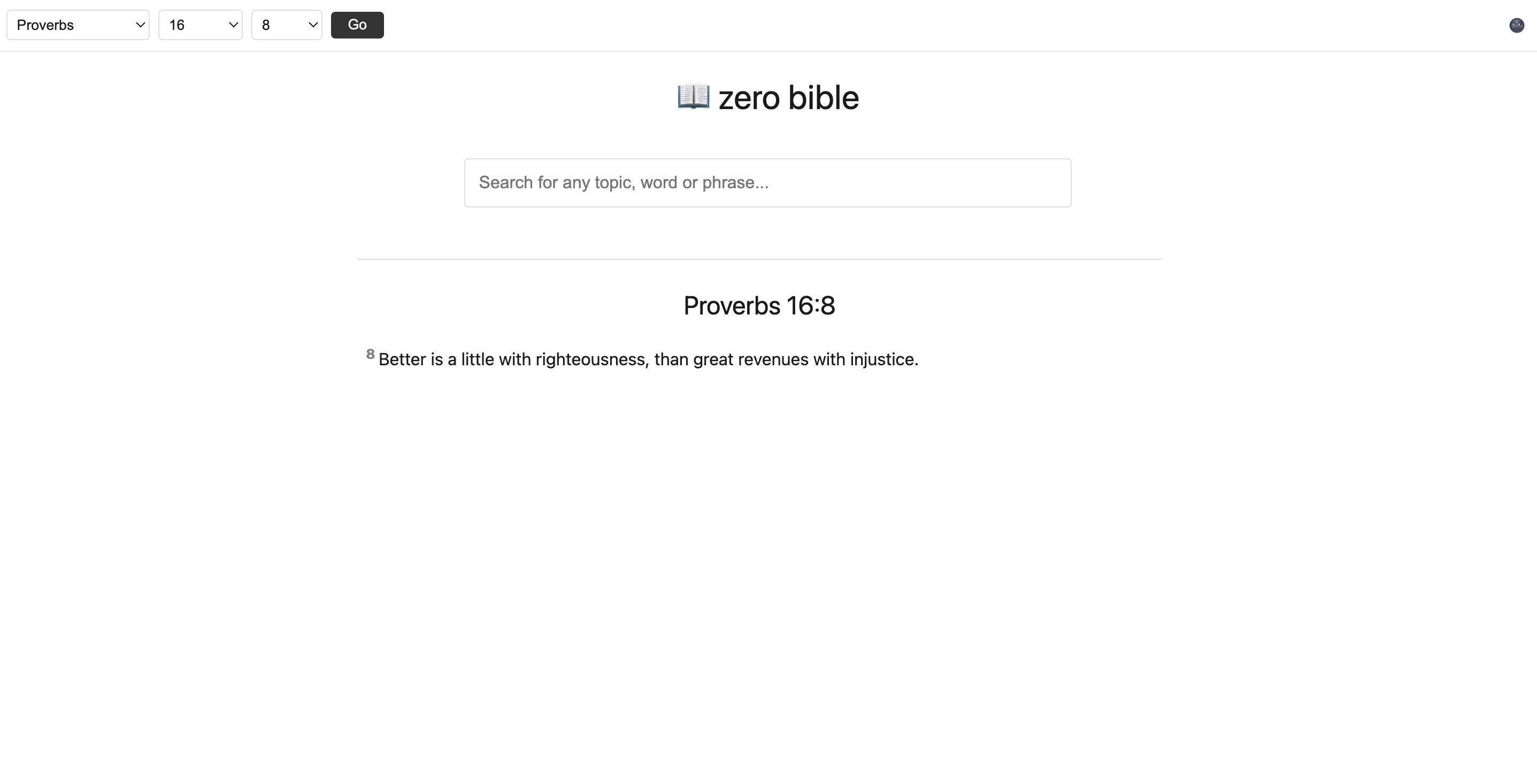 zero bible gallery image