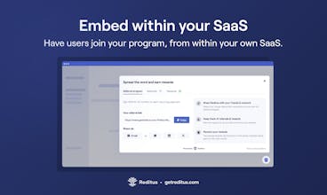 Reditus: Free In-app referral program gallery image