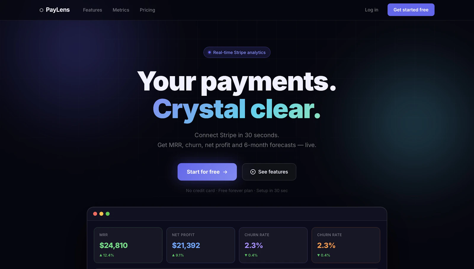 PayLens for Stripe screenshot 1