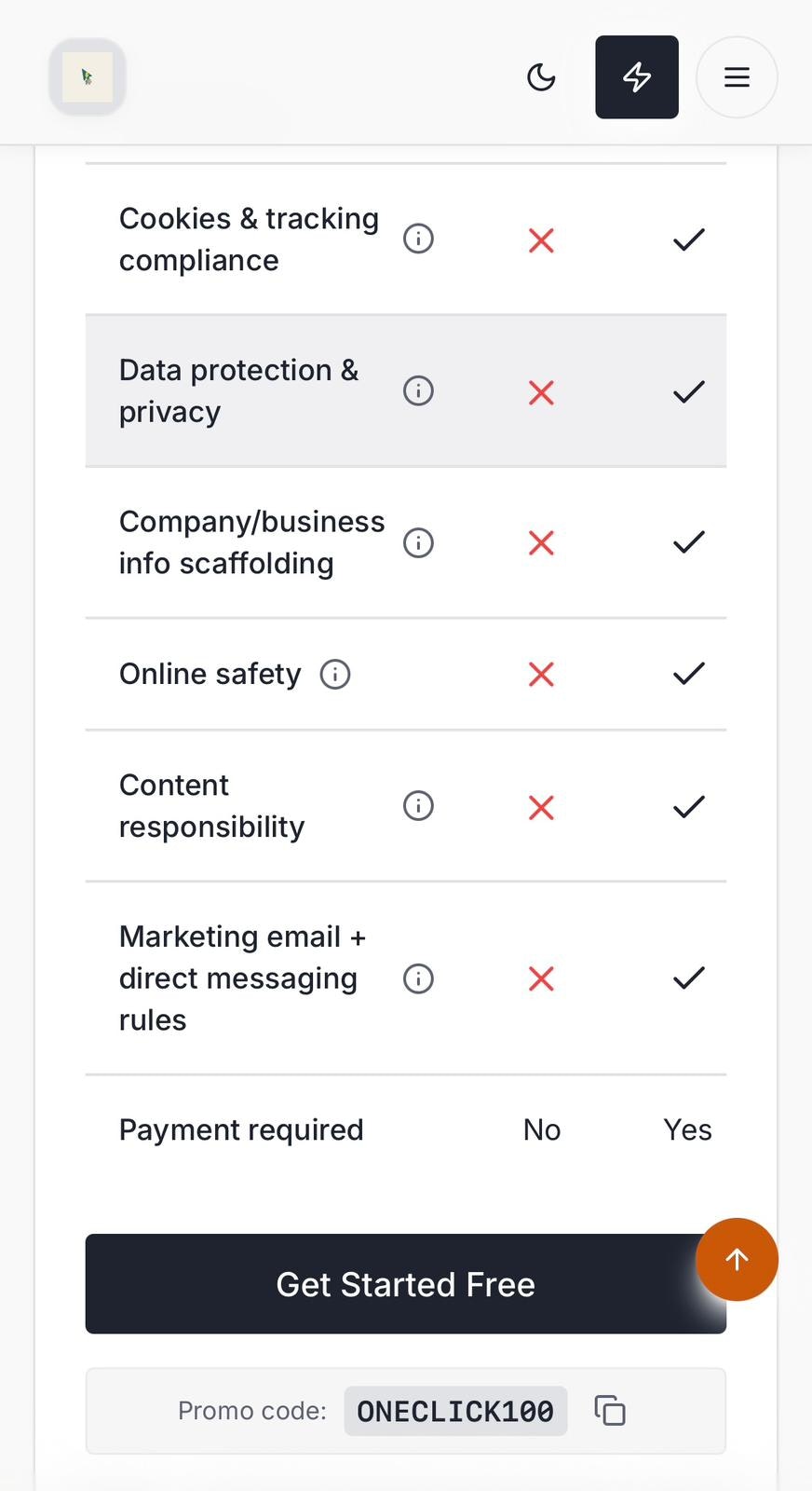 One Click Website Design Factory gallery image