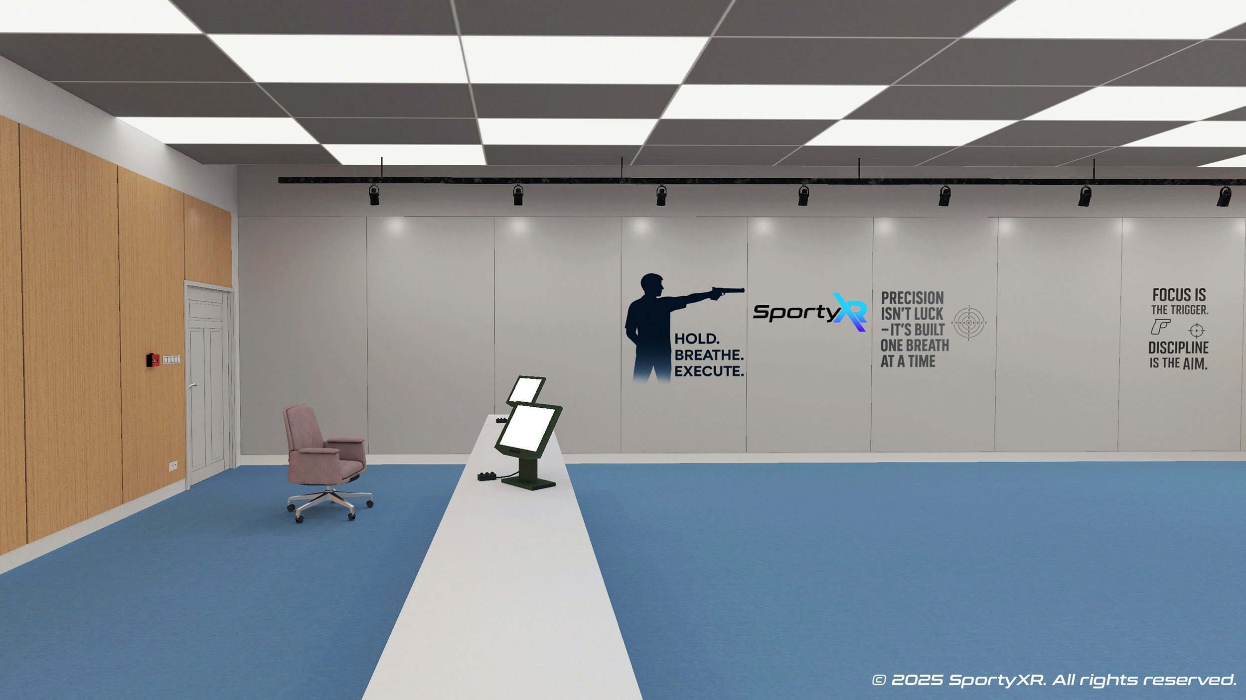 エアピストル10m：オリンピックトレーニングVR - リビングルームからオリンピックの範囲まで数秒メディア8