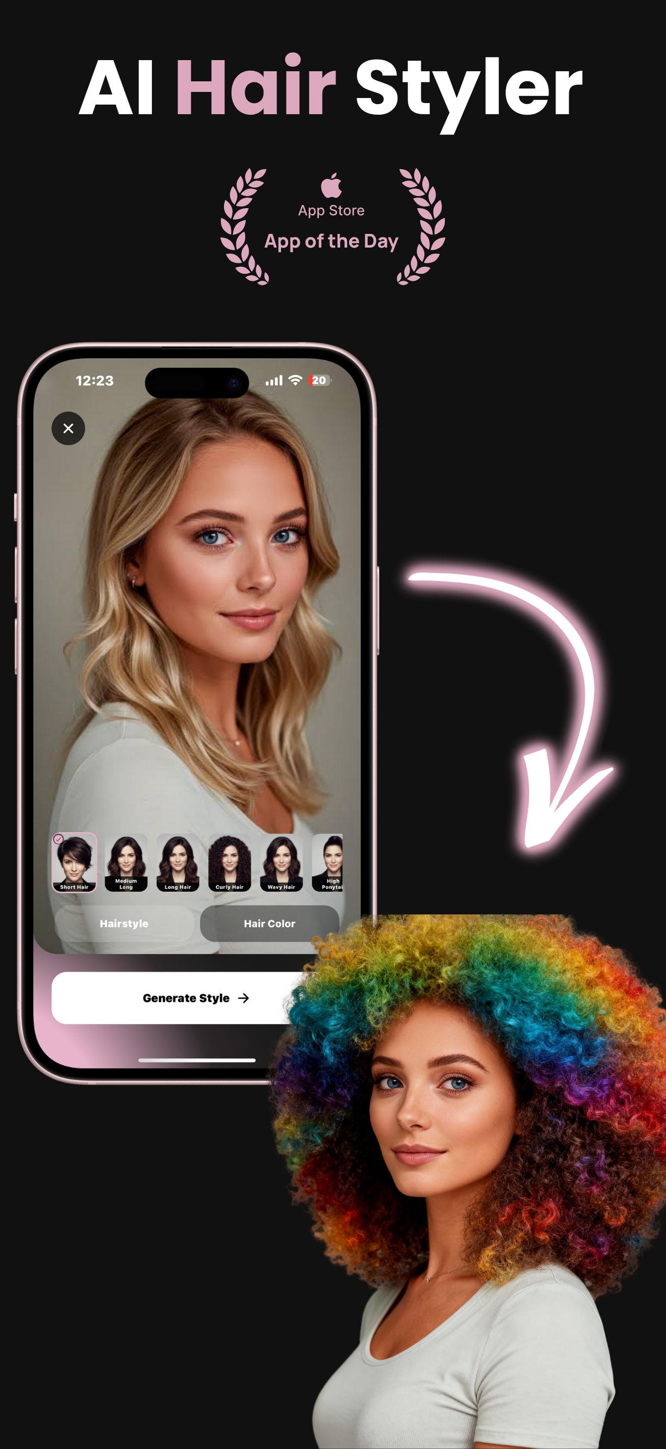 AI Hair Styler gallery image
