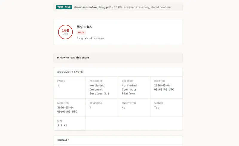Tamperlens screenshot 7