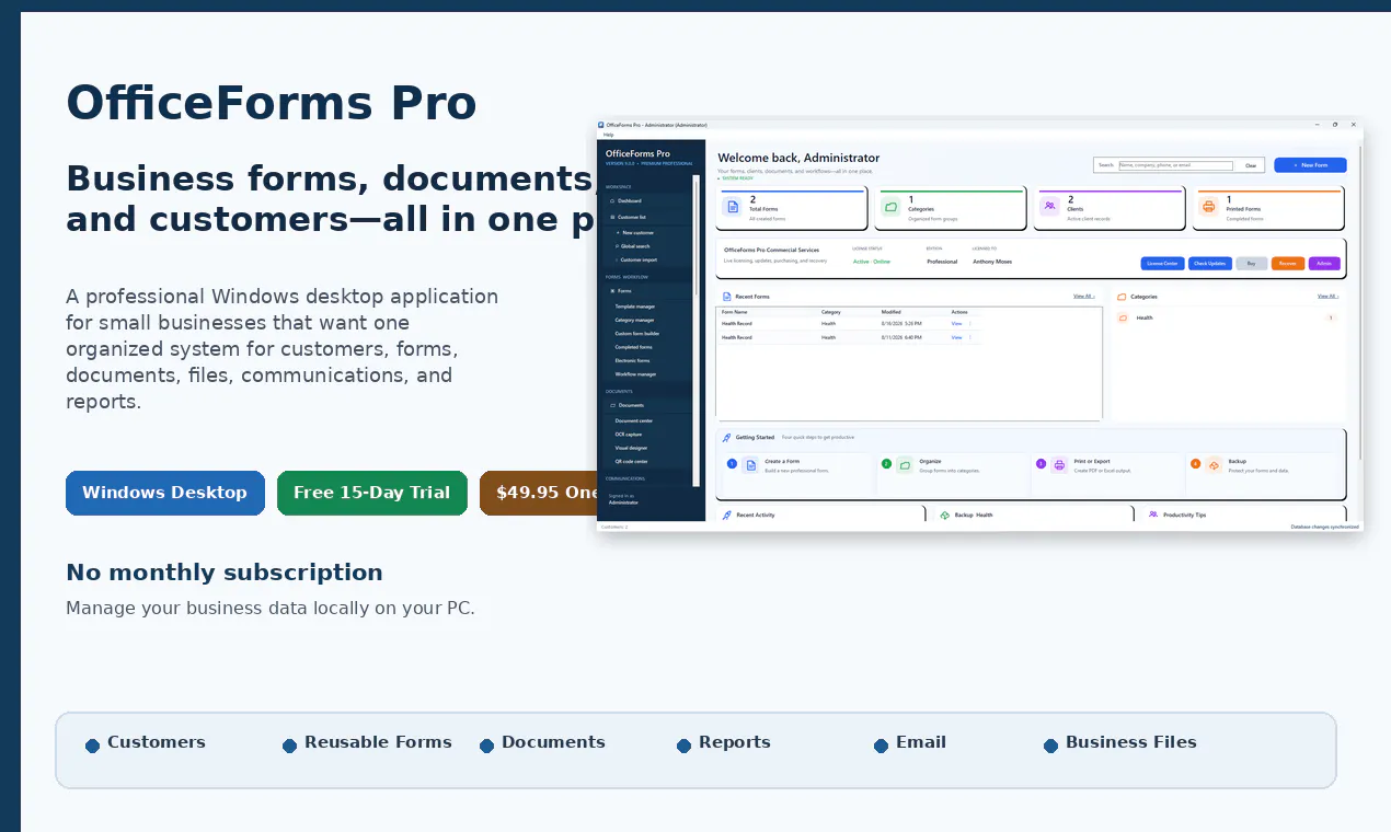 OfficeForms Pro gallery image