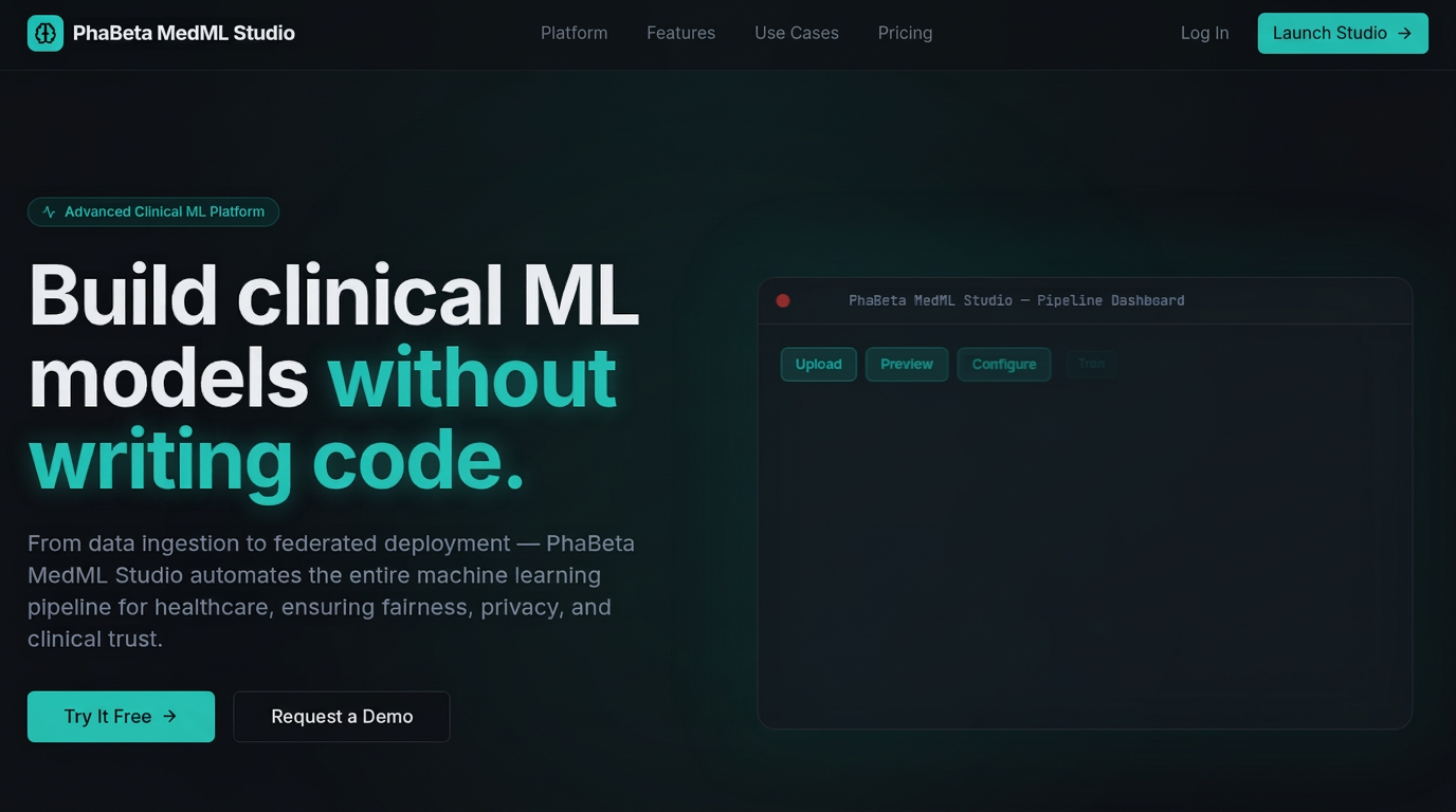 PhaBeta MedML Studio gallery image