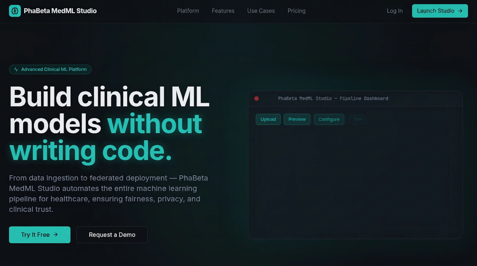 PhaBeta MedML Studio screenshot 2