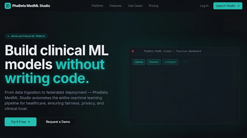 PhaBeta MedML Studio screenshot 2