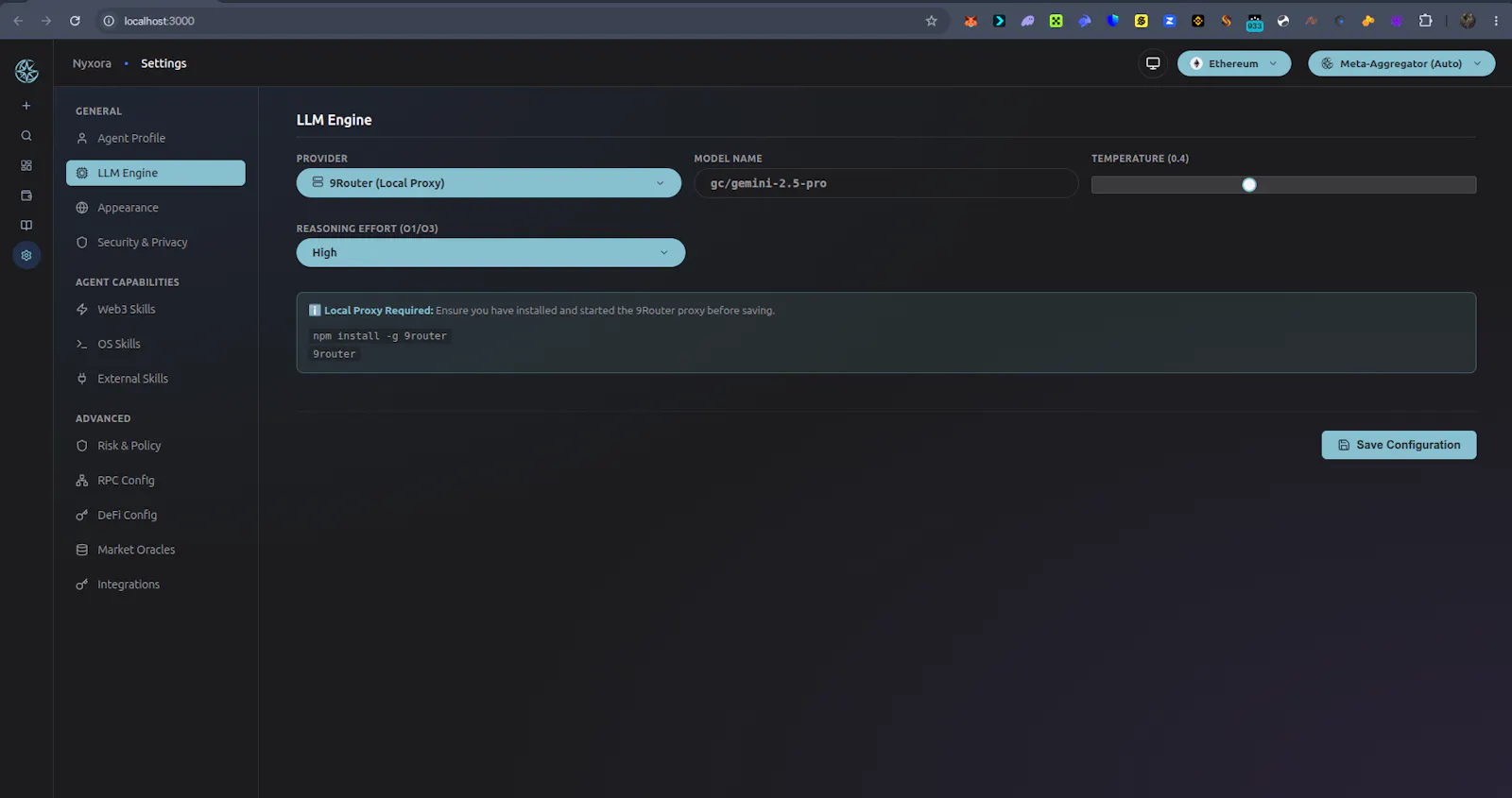 Nyxora Protocol screenshot 11