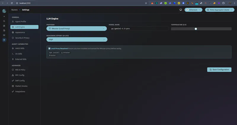 Nyxora Protocol screenshot 11