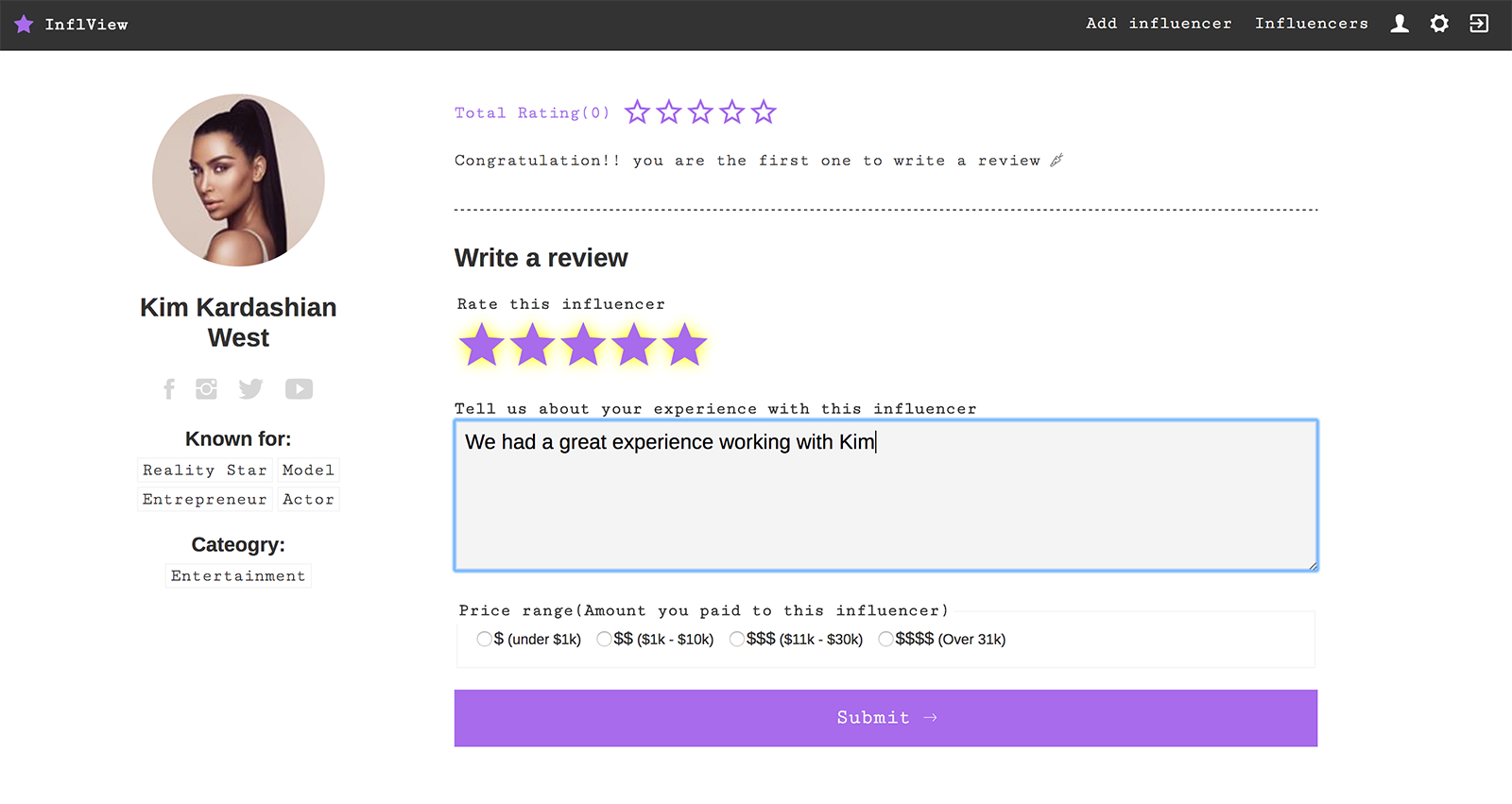 InflView.com gallery image