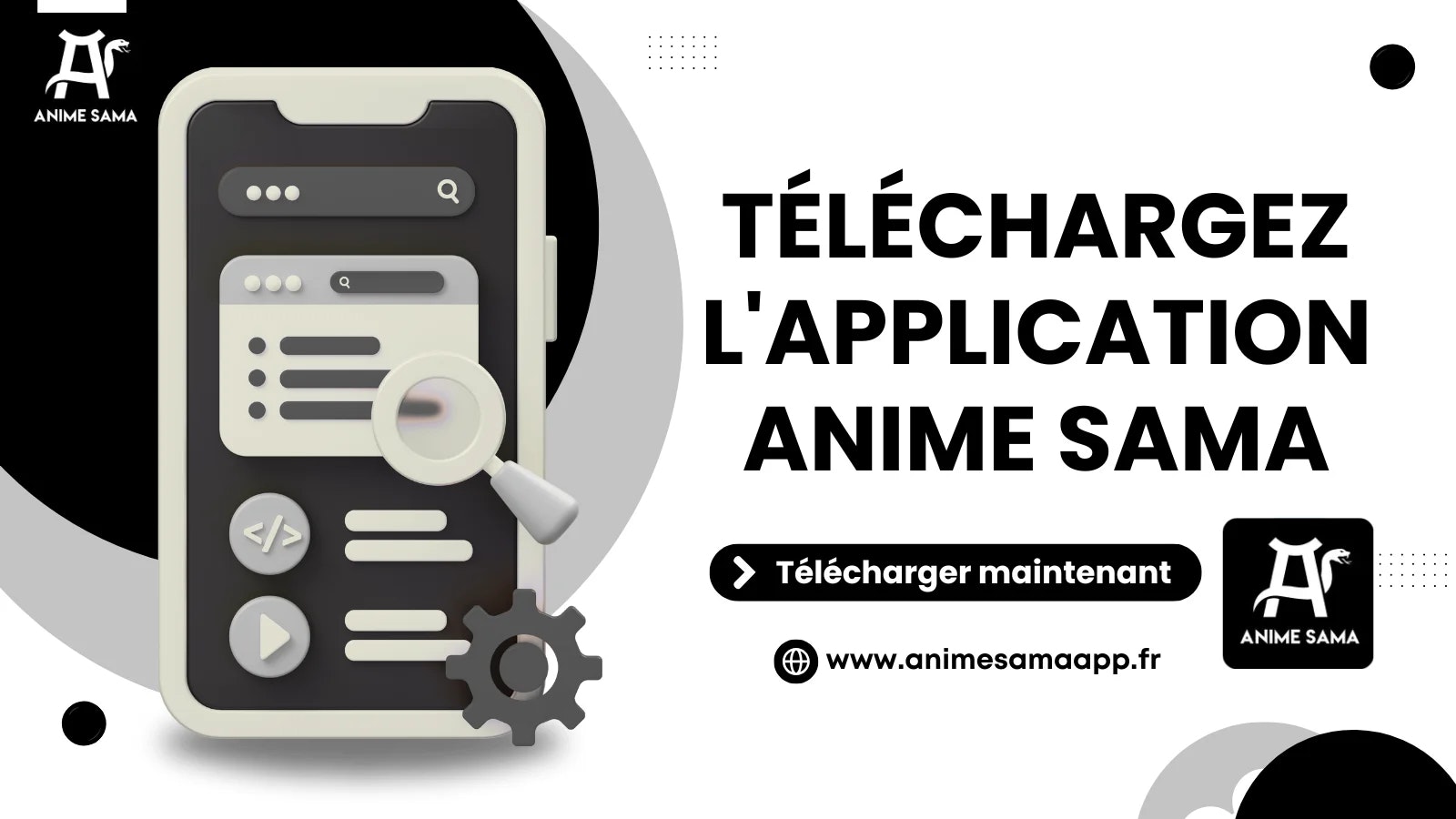 Anime Sama App - Main product screenshot demonstrating key features and user interface