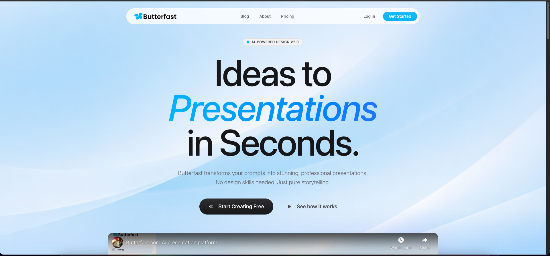  Butterfast — AI Presentations gallery image