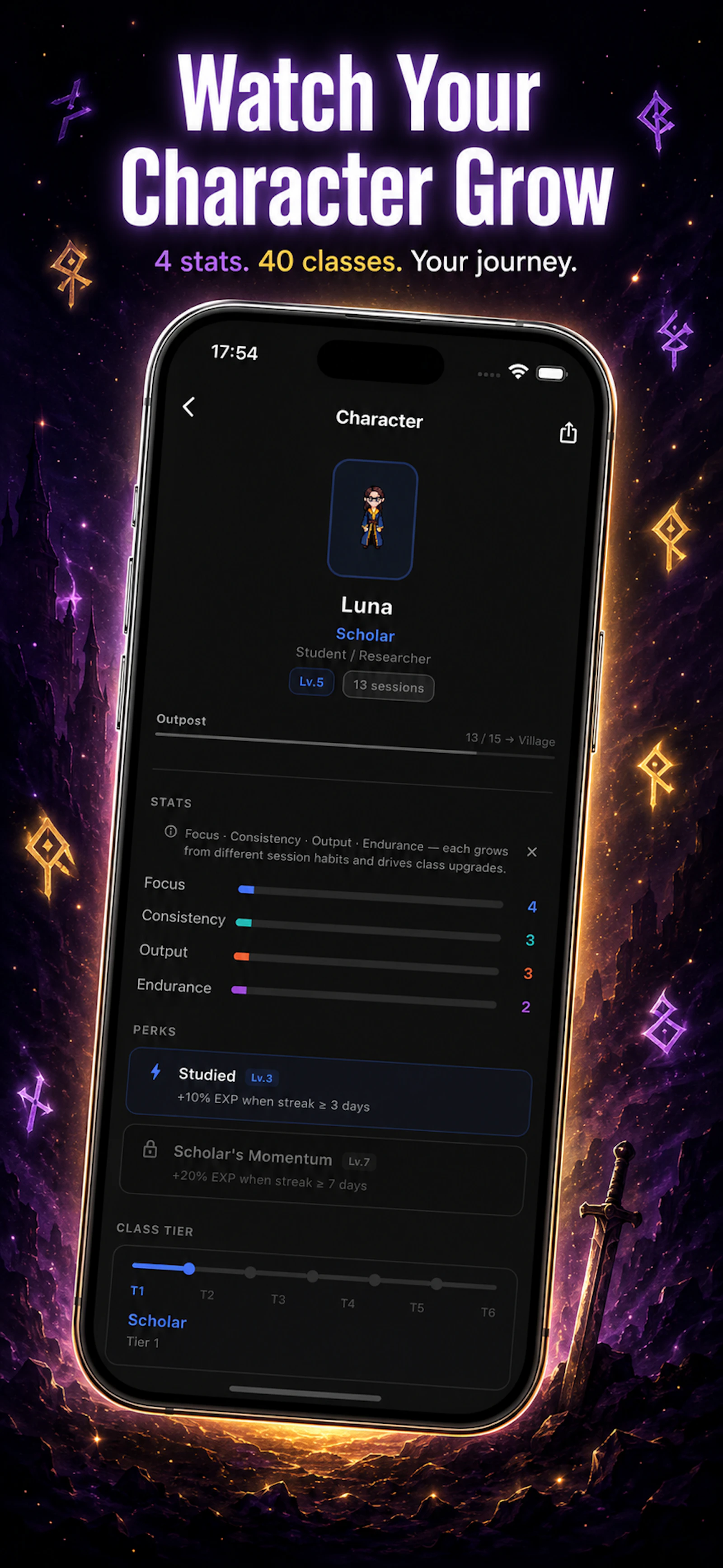 Pomodoro RPG – Focus Timer screenshot 3