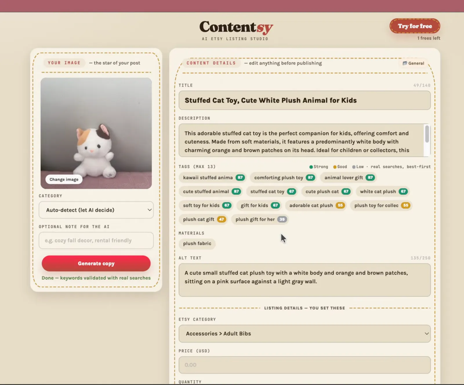 Contentsy screenshot 3
