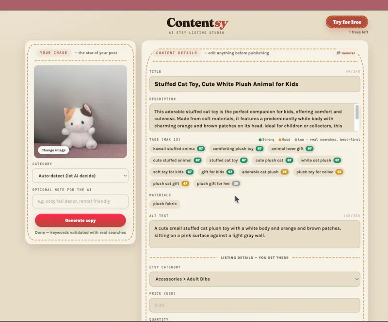 Contentsy screenshot 3