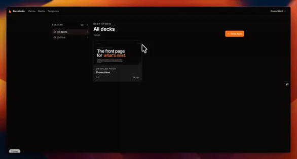 Burn Decks gallery image