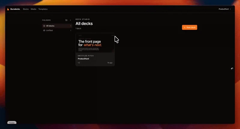 Burn Decks screenshot 1 (video preview)