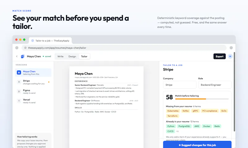 TheEasyApply screenshot 4