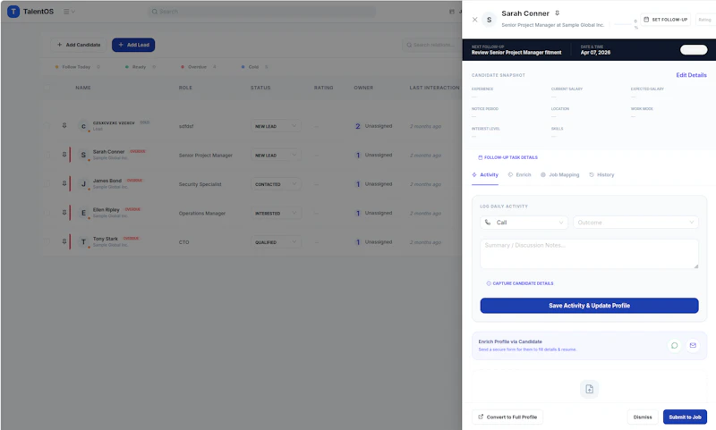 TalentOS screenshot 6
