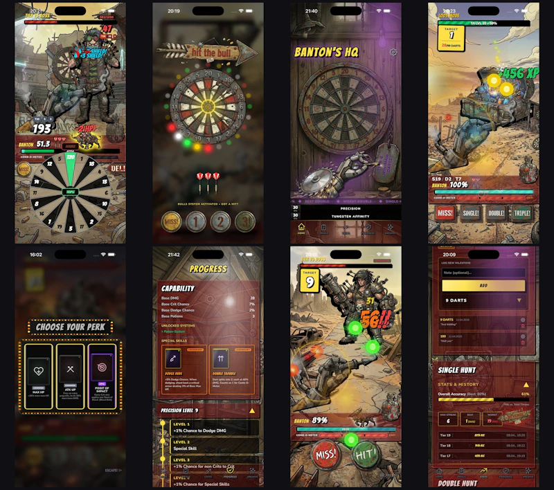 Tungsten Trials: Darts RPG screenshot 4
