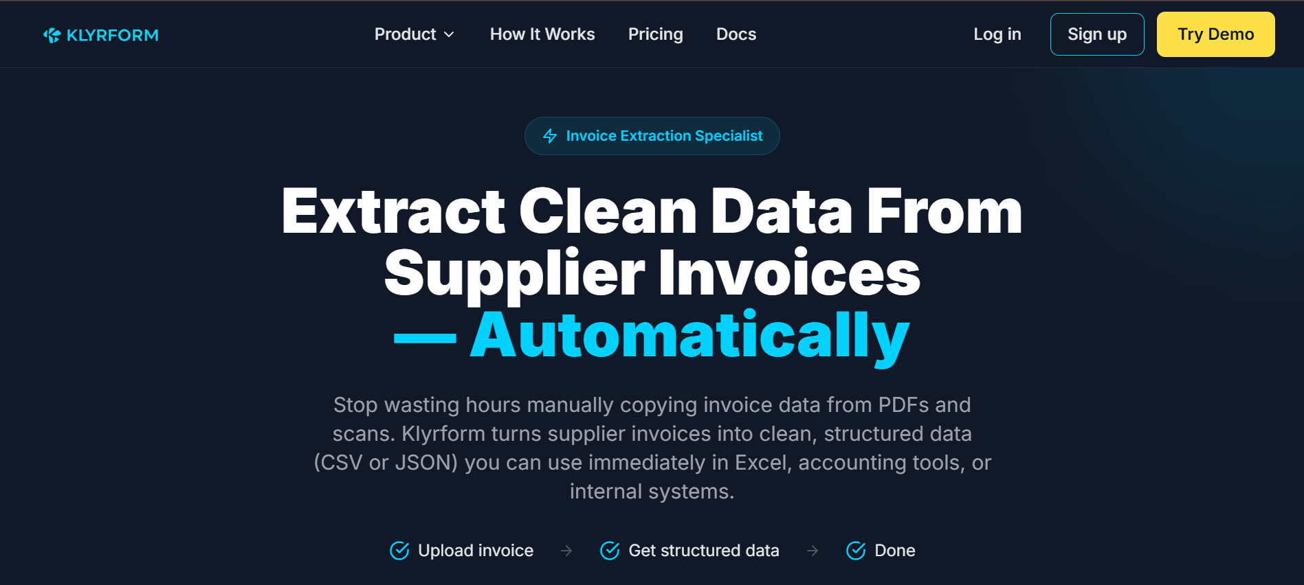 Klyrform - Main product screenshot demonstrating key features and user interface