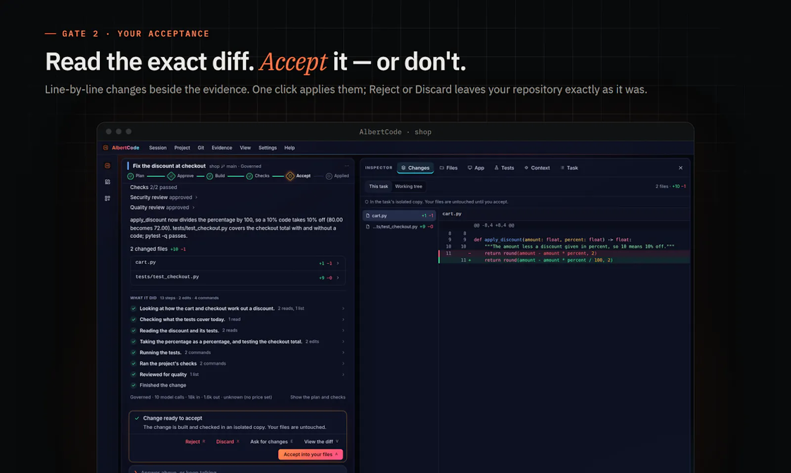 AlbertCode SWE screenshot 4