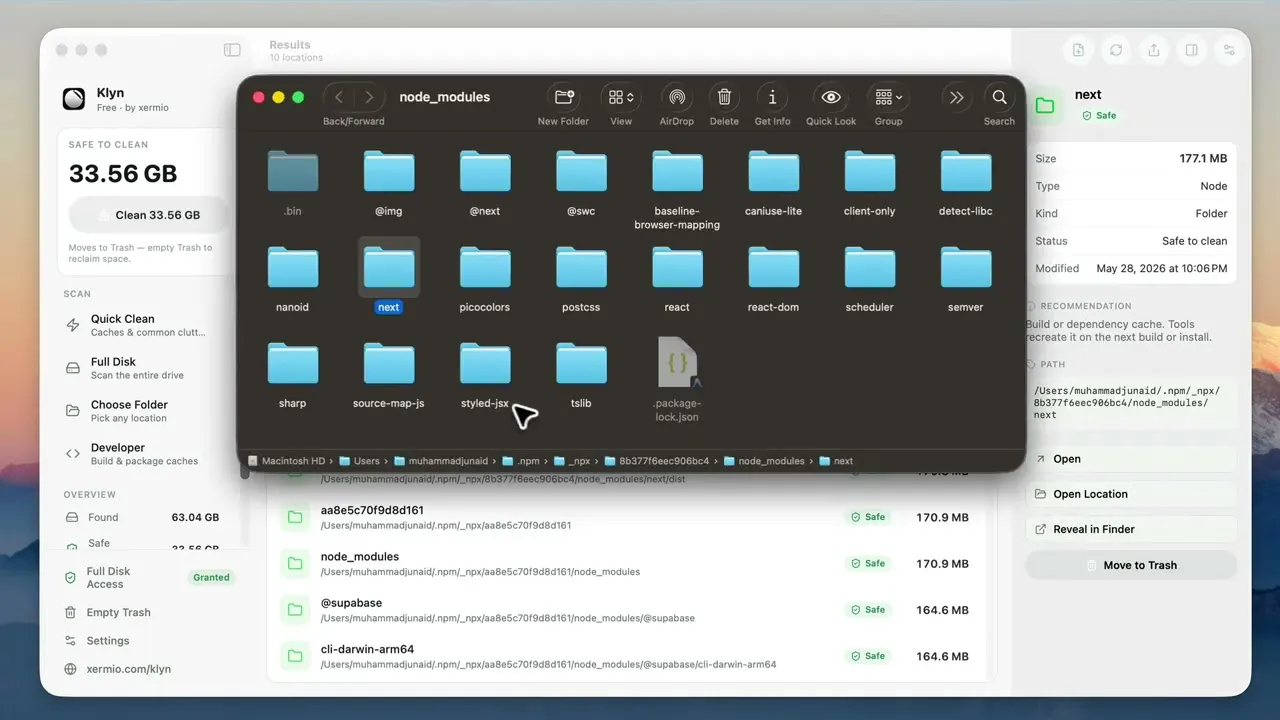 Klyn — free your Mac, safely gallery image