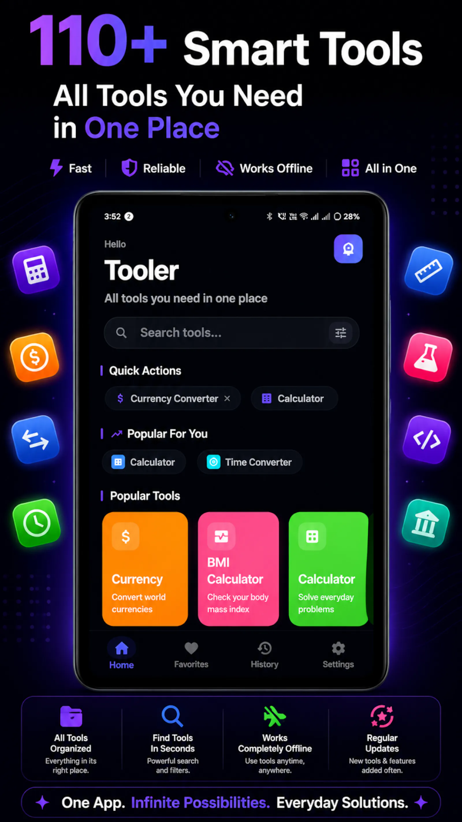 Tooler: Calculators and Tools screenshot 3