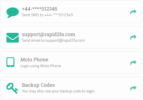 Rapid 2FA gallery image