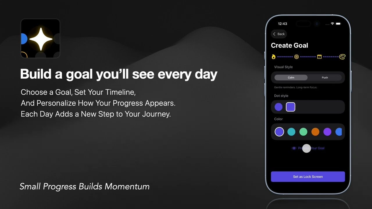 GoalGrid: Progress Wallpaper gallery image