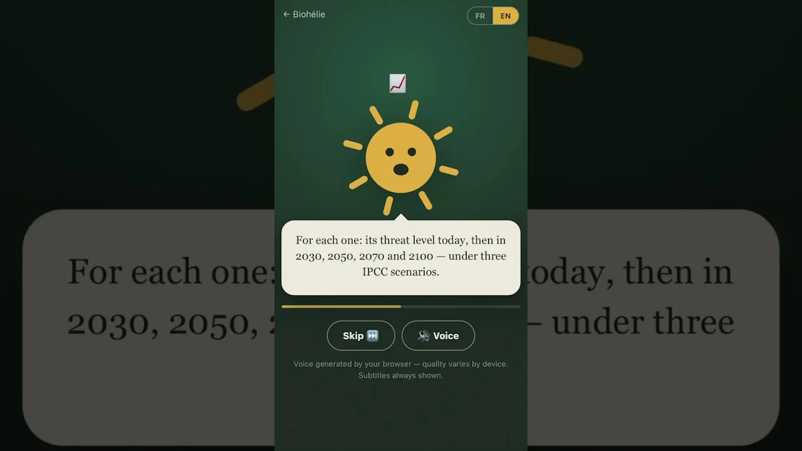 Biohélie screenshot 1 (video preview)