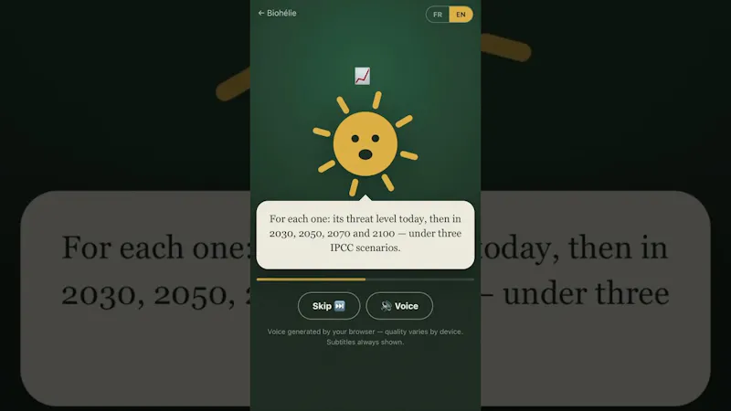Biohélie screenshot 1 (video preview)