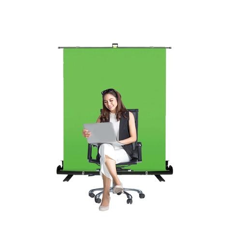 Retractable Collapsible ChromaKey Green 