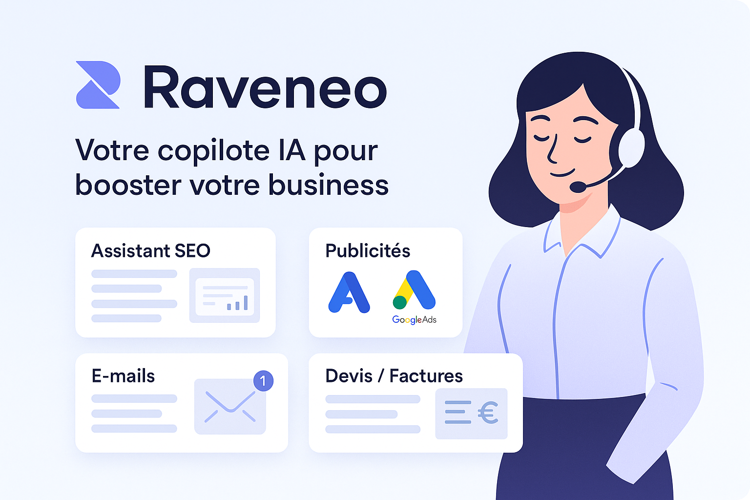 Media Raveneo - Copilot AI của bạn để tạo nội dung kinh doanh trong 10 giây. 1