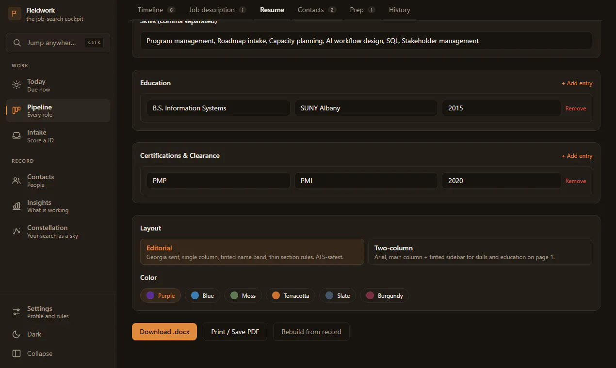 Fieldwork screenshot 6