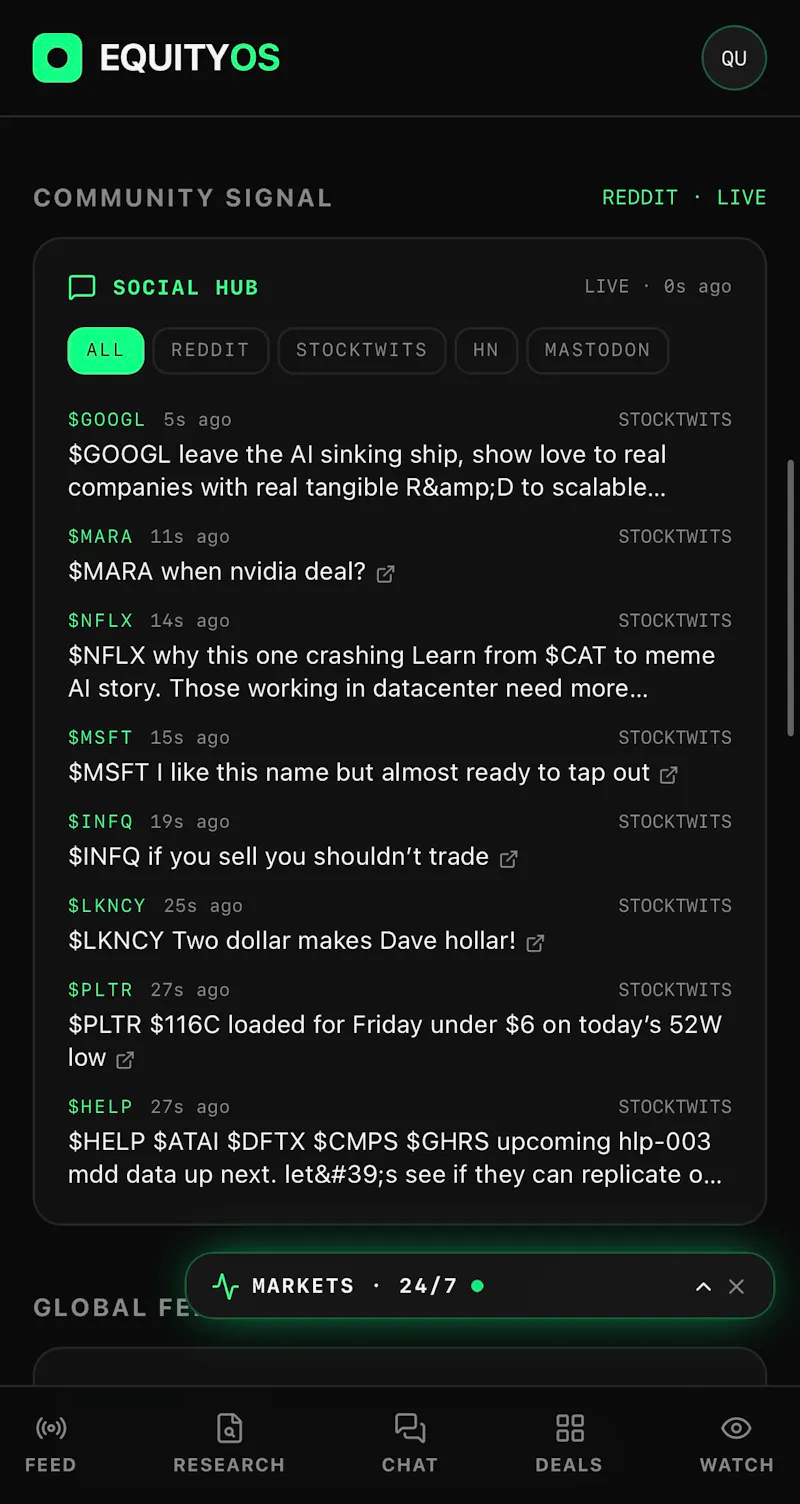 EquityOS screenshot 3