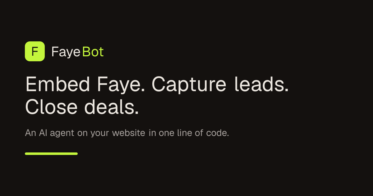FayeBot gallery image