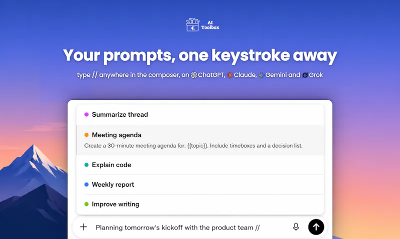 AI Toolbox 3.0 screenshot 3