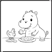 Cozy Friends Coloring Book for Kids gallery image