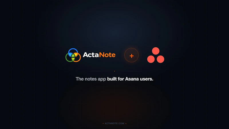 ActaNote screenshot 1 (video preview)