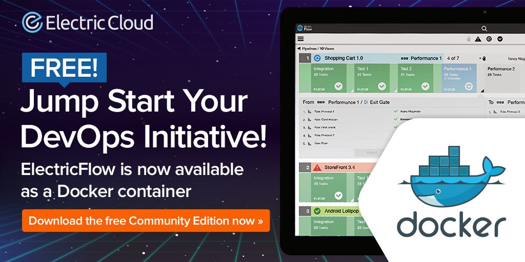 Electric Cloud ElectricFlow gallery image