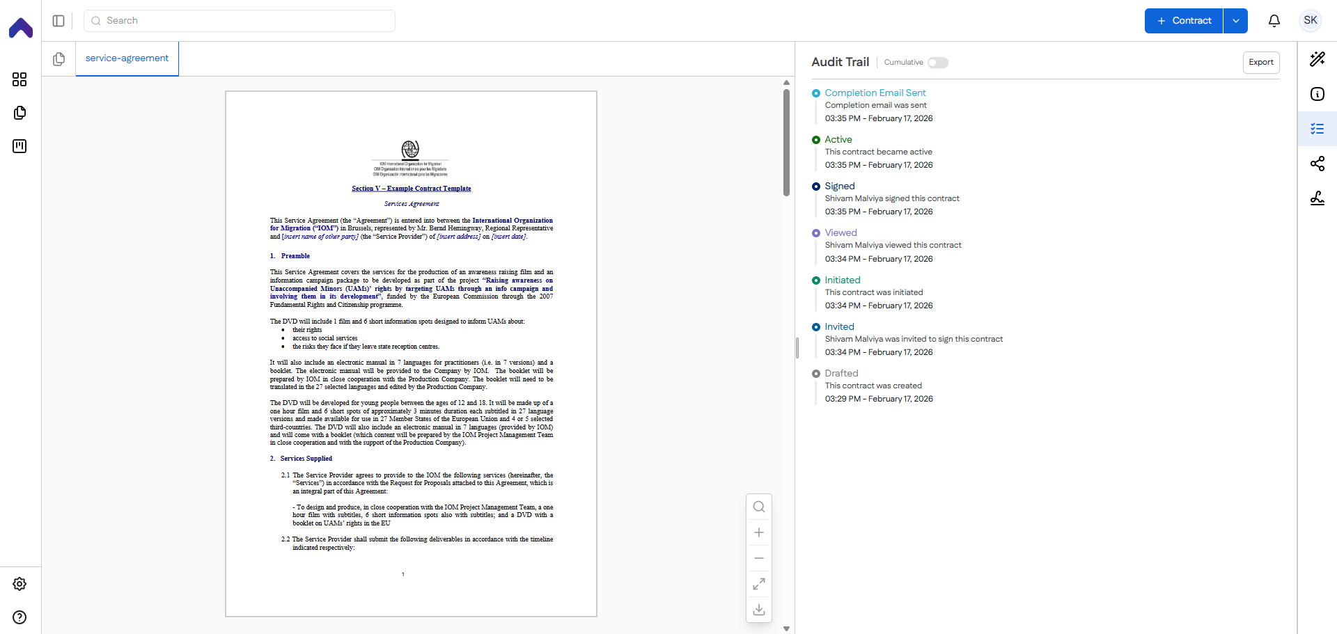 ContractSPAN gallery image