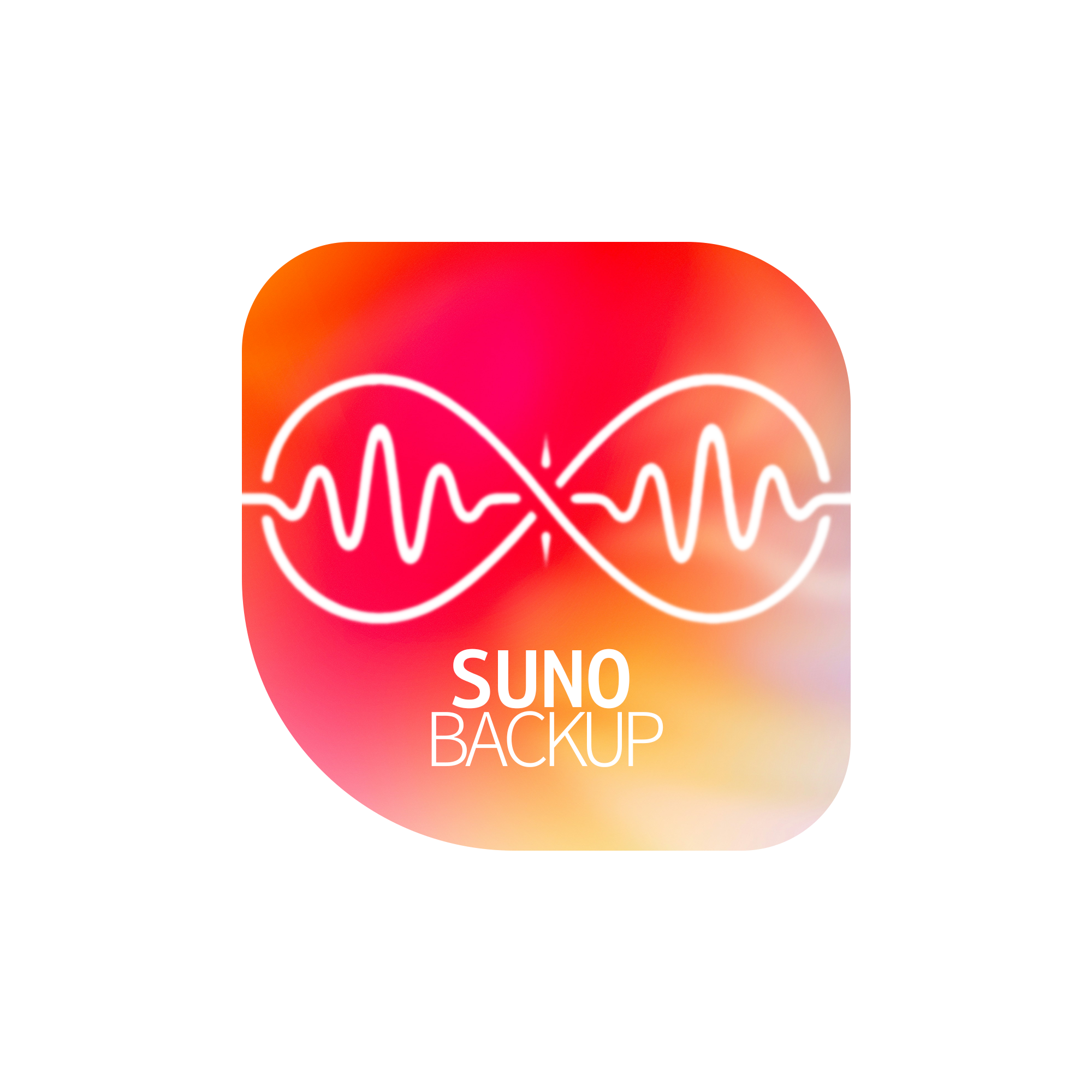 Suno Backup - Product Hunt launch logo and brand identity
