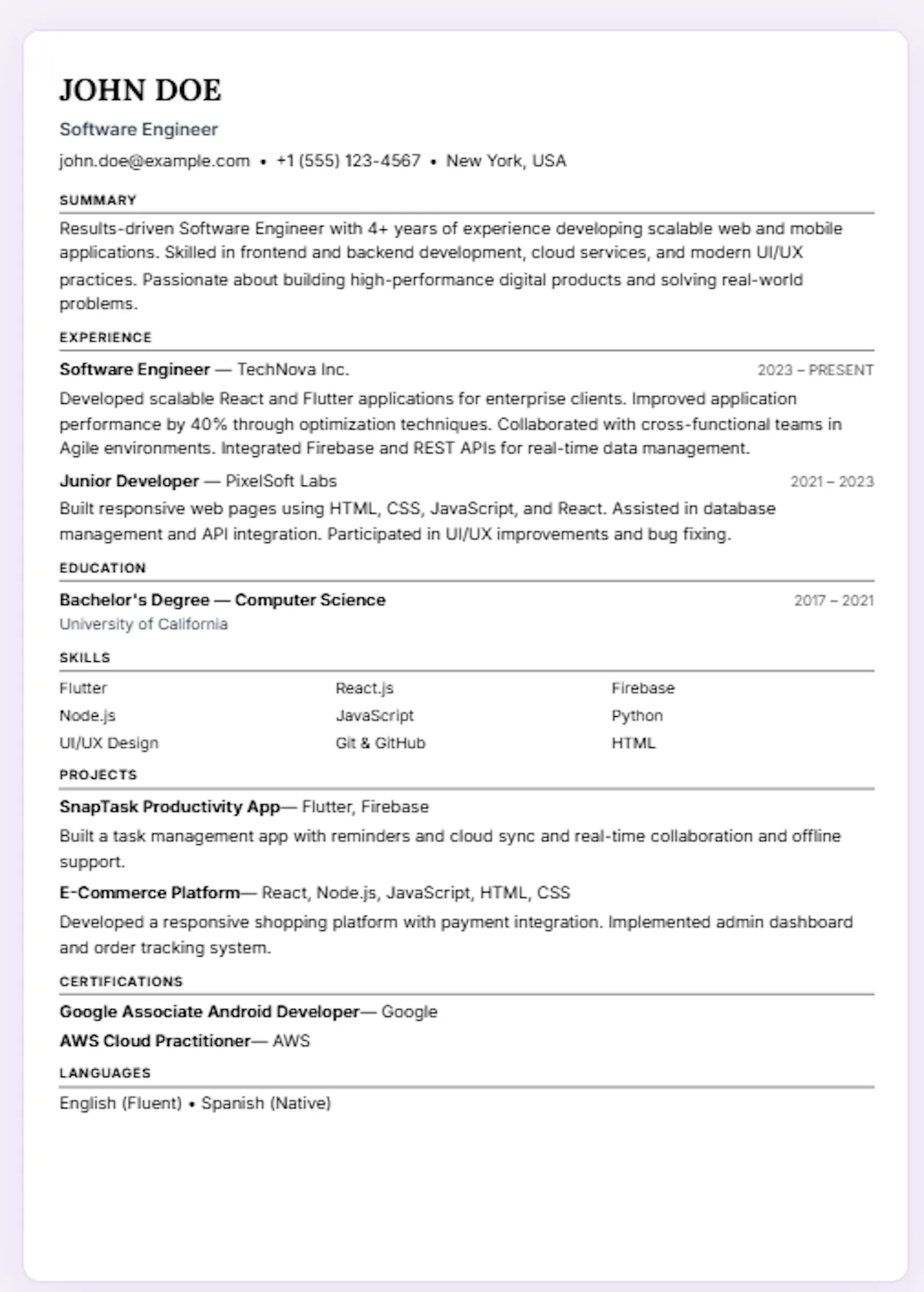 SnapCV screenshot 5
