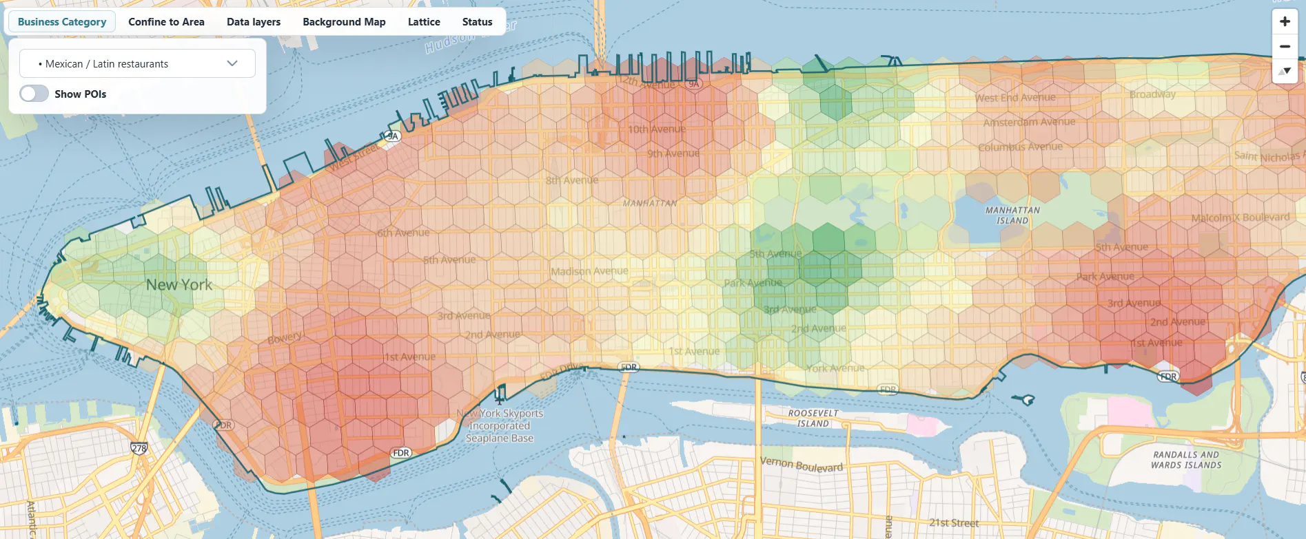 NYC Business Map