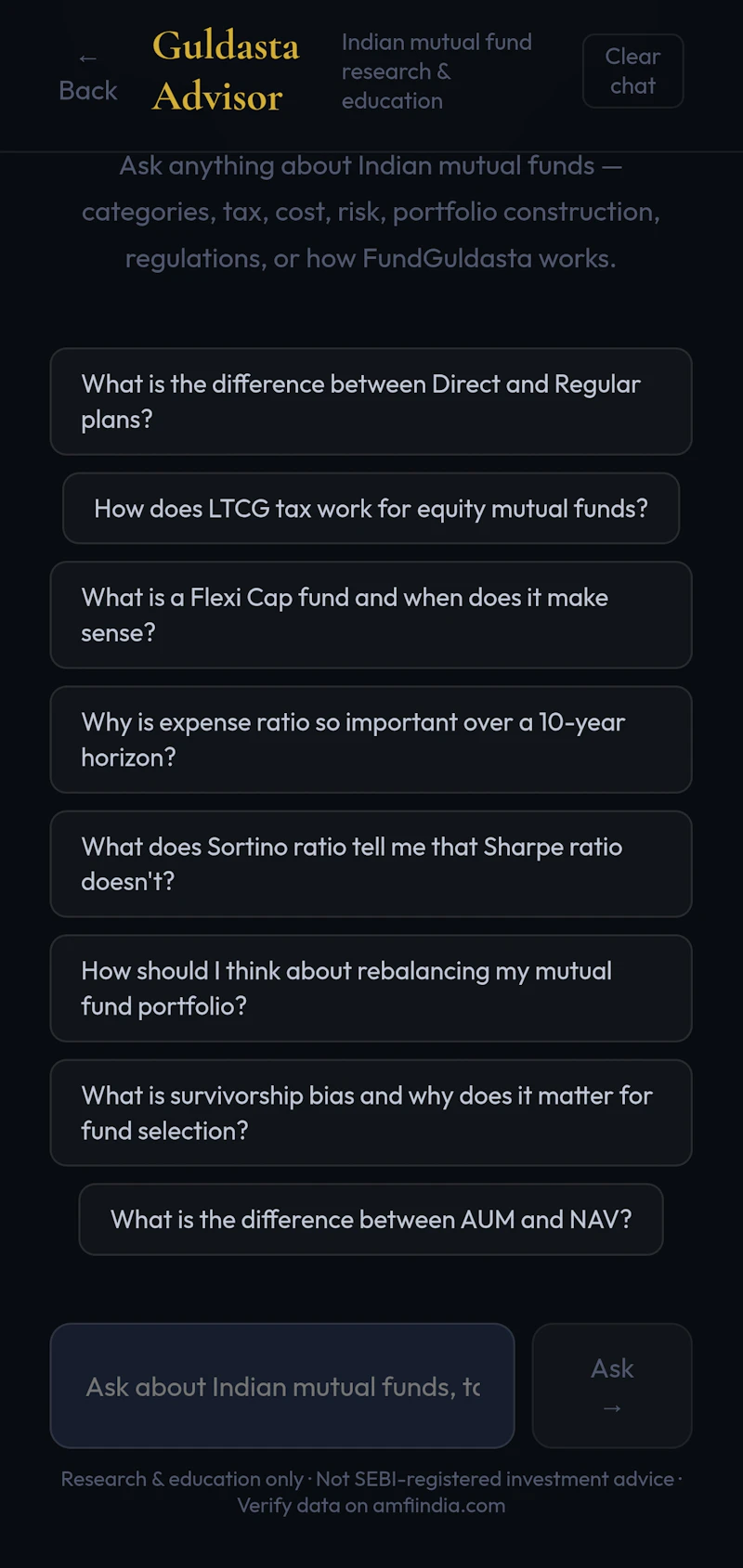 FundGuldasta — MFs Research & Education screenshot 3