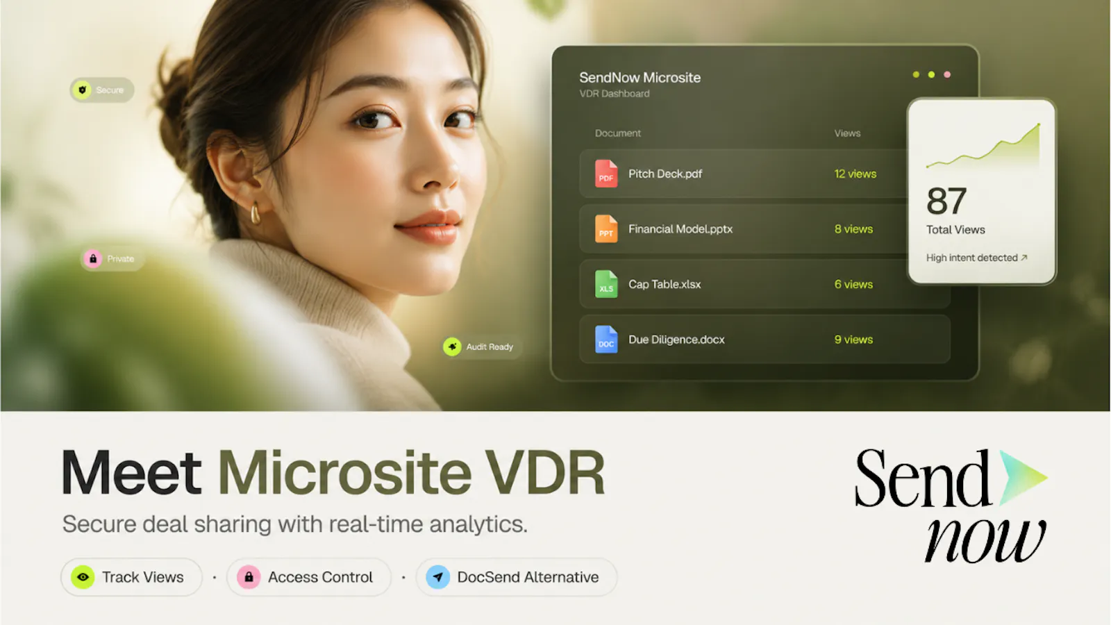 SendNow Virtual Data Rooms screenshot 3