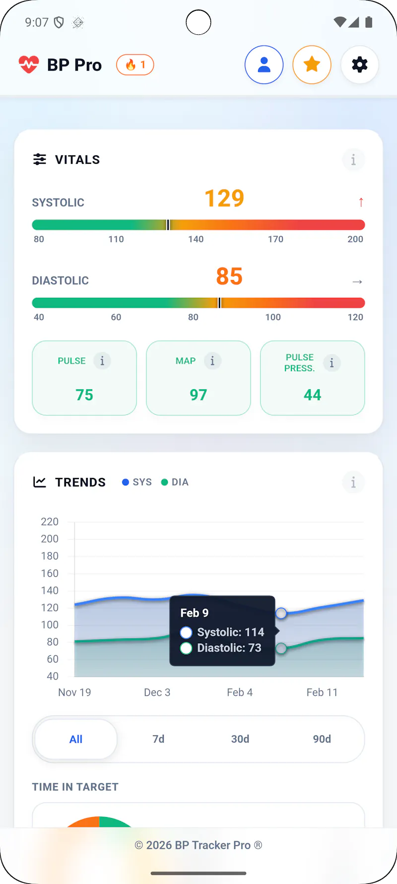 BP Tracker: Blood Pressure Log screenshot 8