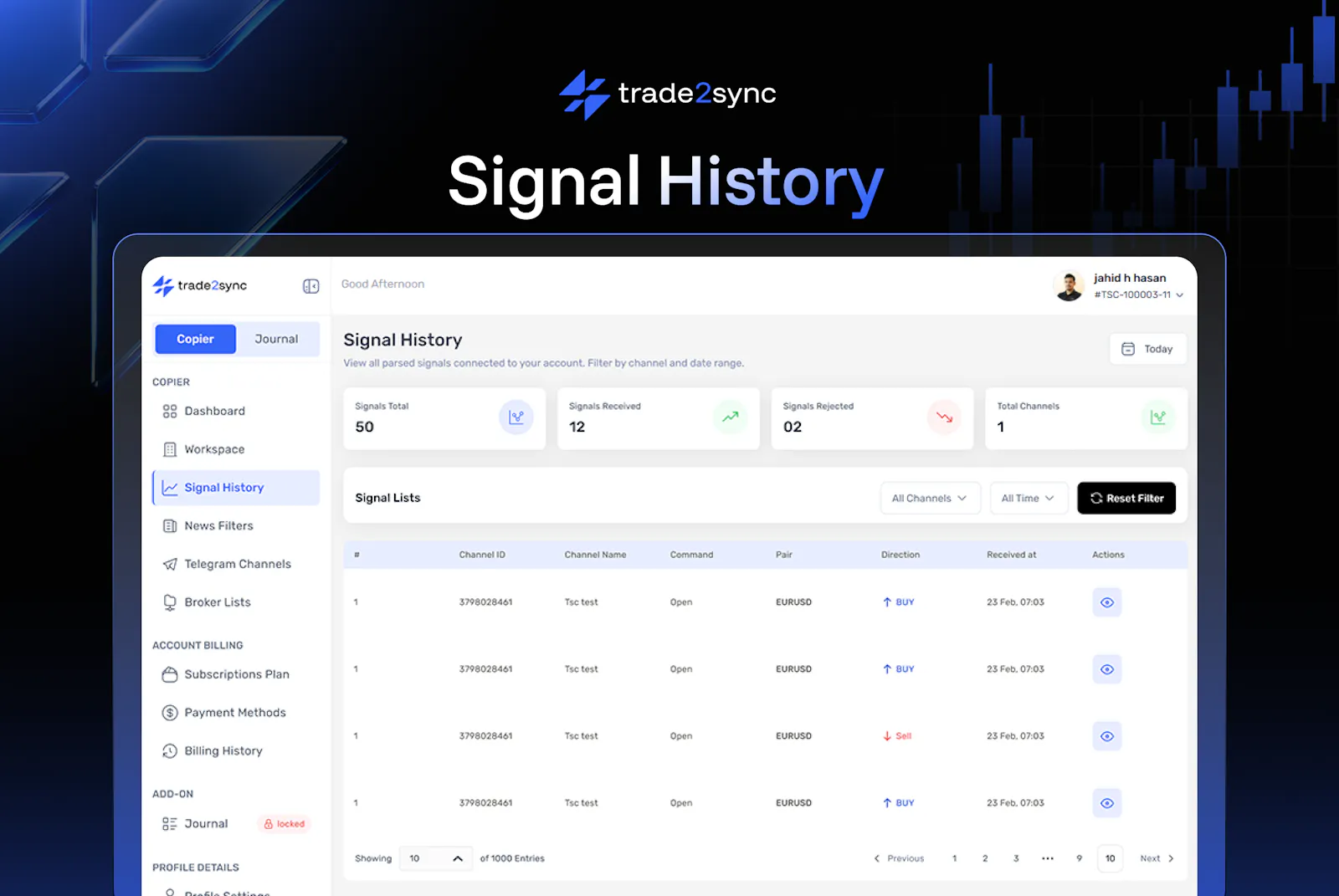 trade2sync screenshot 4